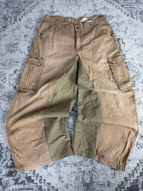 Pantalon baggy jean large Japanese balloon streetwear JNCO y2k vintage hip-hop taille 36US n•220