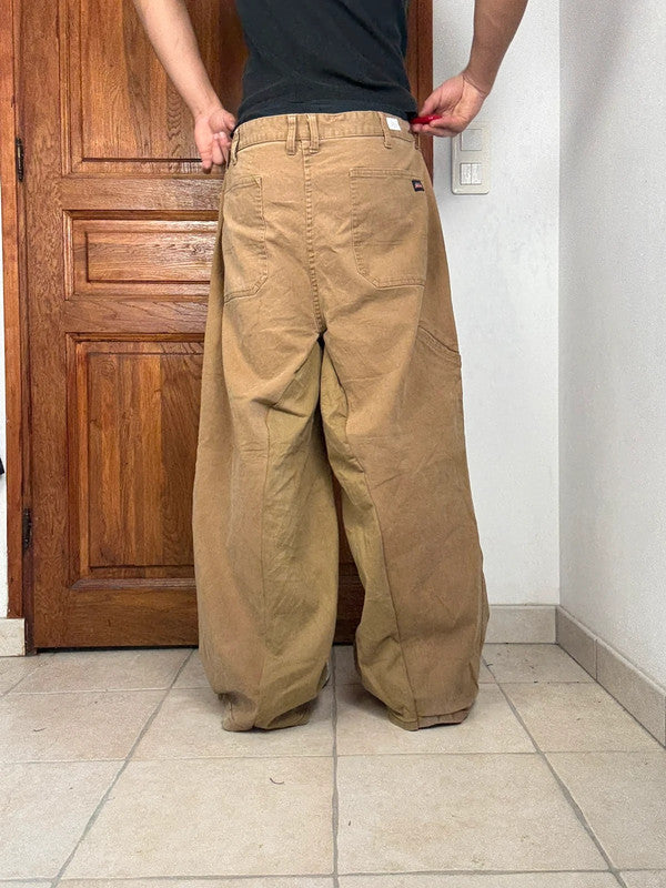 Pantalon baggy jean large Japanese balloon streetwear JNCO y2k vintage hip-hop taille L n•221