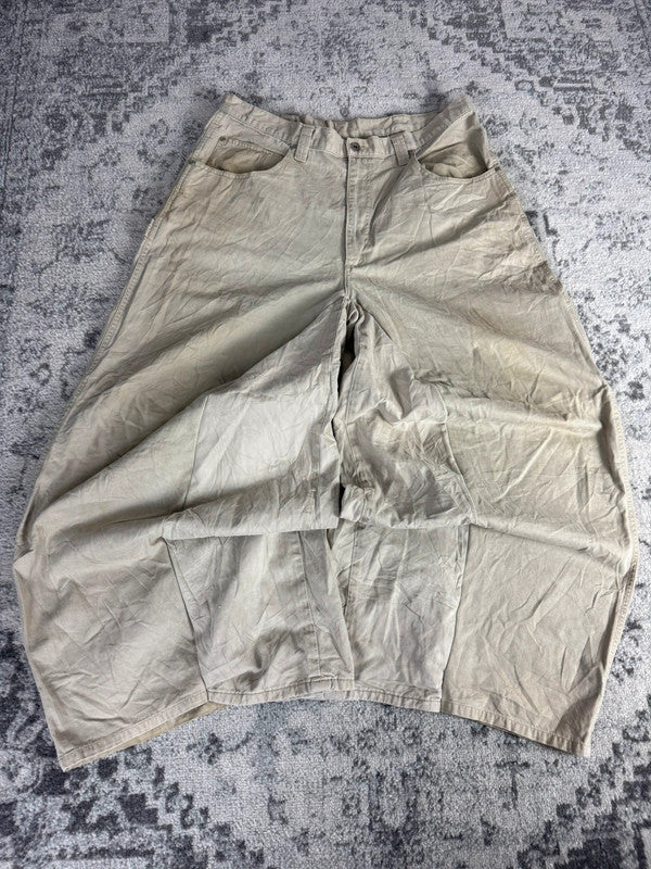 Pantalon baggy jean large Japanese balloon streetwear JNCO y2k vintage hip-hop taille 36US n•222