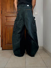 Pantalon baggy double knee large balloon streetwear JNCO y2k vintage hip-hop taille 30US n•226