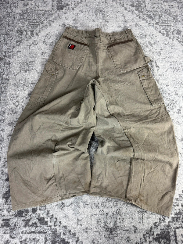Pantalon baggy jean large Japanese balloon streetwear JNCO y2k vintage hip-hop taille 36US n•227