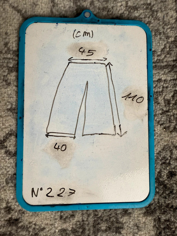 Pantalon baggy jean large Japanese balloon streetwear JNCO y2k vintage hip-hop taille 36US n•227