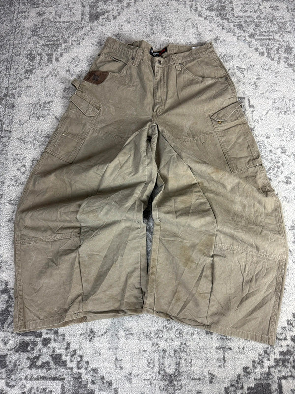 Pantalon baggy jean large Japanese balloon streetwear JNCO y2k vintage hip-hop taille 36US n•227