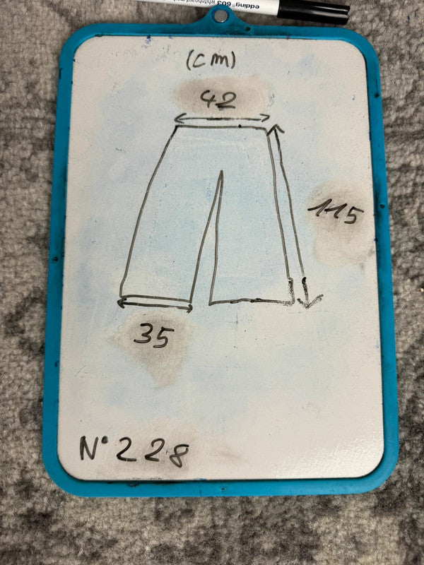 Pantalon baggy double knee large balloon streetwear JNCO y2k vintage hip-hop taille 34US n•228