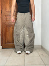 Pantalon baggy jean large Japanese balloon streetwear JNCO y2k vintage hip-hop taille L n•230