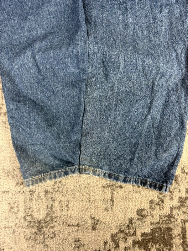 Pantalon baggy jean large Japanese balloon streetwear JNCO y2k vintage hip-hop taille 34US n•233