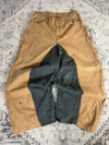 Pantalon baggy jean large Japanese balloon streetwear JNCO y2k vintage hip-hop taille M n•234