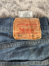 Pantalon baggy jean large Japanese balloon streetwear JNCO y2k vintage hip-hop taille 34US n•244