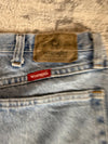 Pantalon baggy jean large Japanese balloon streetwear JNCO y2k vintage hip-hop taille 34US n•248