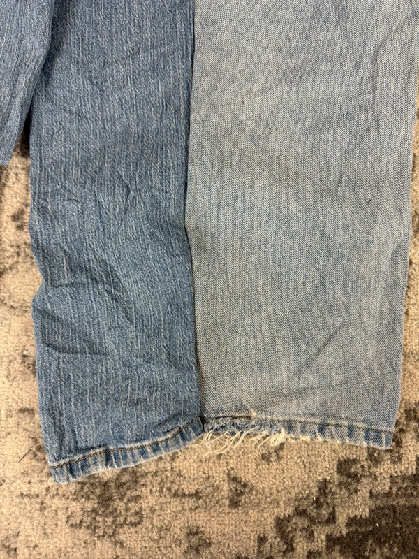 Pantalon baggy jean large Japanese balloon streetwear JNCO y2k vintage hip-hop taille 34US n•248