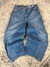 Pantalon baggy jean large Japanese balloon streetwear JNCO y2k vintage hip-hop taille 38US n•249