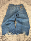 Pantalon baggy jean large Japanese balloon streetwear JNCO y2k vintage hip-hop taille XL n•250