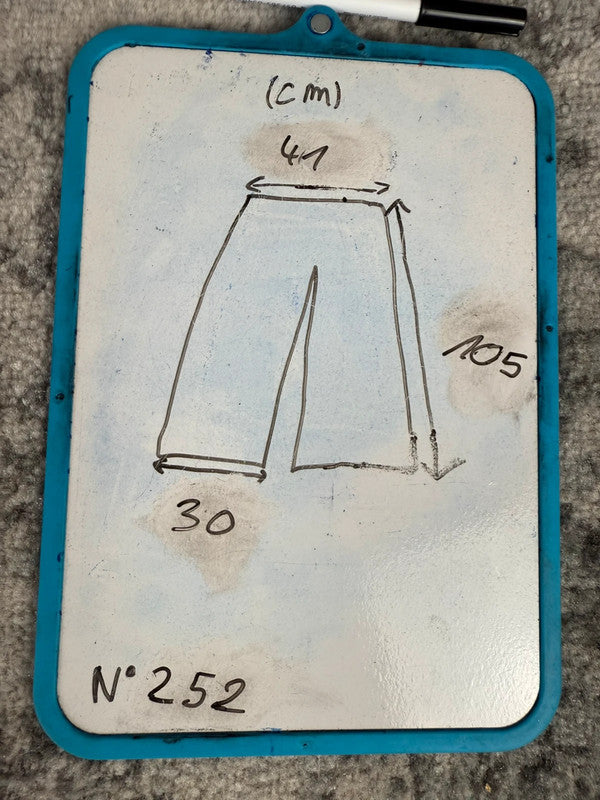 Pantalon baggy jean large Japanese balloon streetwear JNCO y2k vintage hip-hop taille 33US n•252