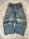 Pantalon baggy jean large Japanese balloon streetwear JNCO y2k vintage hip-hop taille 31US n•253