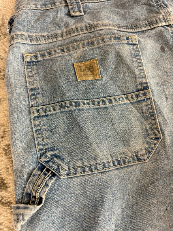 Pantalon baggy jean large Japanese balloon streetwear JNCO y2k vintage hip-hop taille 34US n•255