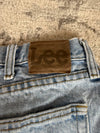 Pantalon baggy jean large Japanese balloon streetwear JNCO y2k vintage hip-hop taille 34US n•256