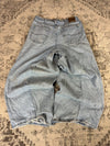 Pantalon baggy jean large Japanese balloon streetwear JNCO y2k vintage hip-hop taille 34US n•256