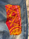 Pantalon baggy jean large Japanese balloon streetwear JNCO y2k vintage hip-hop taille 34US n•259