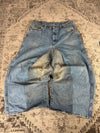 Pantalon baggy jean large Japanese balloon streetwear JNCO y2k vintage hip-hop taille XL n•262