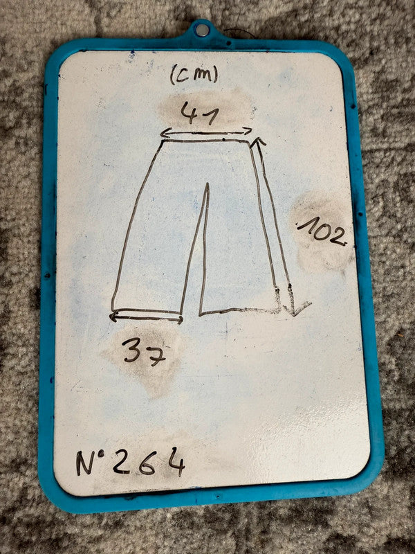Pantalon baggy jean large Japanese balloon streetwear JNCO y2k vintage hip-hop taille M n•264