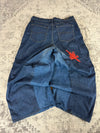 Pantalon baggy jean large Japanese balloon streetwear JNCO y2k vintage hip-hop taille M n•264