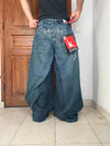Pantalon baggy jean large Japanese balloon streetwear JNCO y2k vintage hip-hop taille 36US n•268