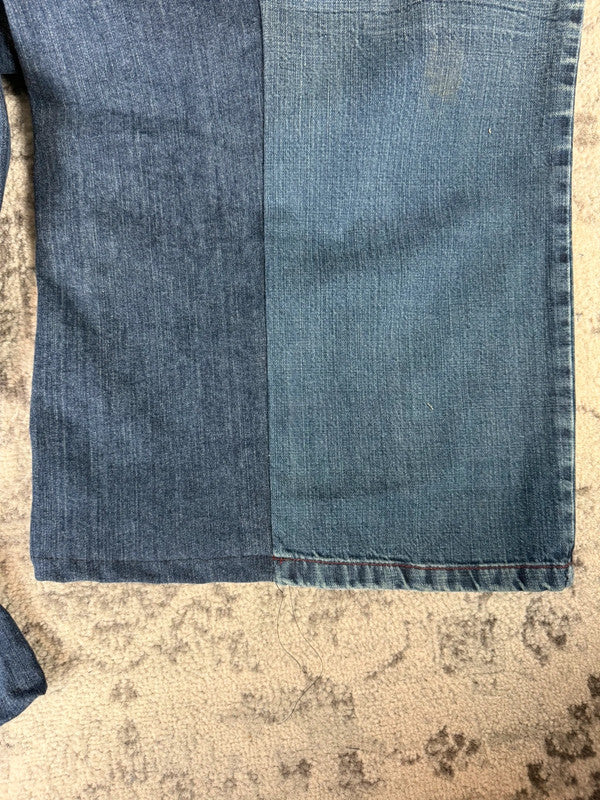Pantalon baggy jean large Japanese balloon streetwear JNCO y2k vintage hip-hop taille 36US n•268