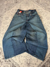 Pantalon baggy jean large Japanese balloon streetwear JNCO y2k vintage hip-hop taille 36US n•268