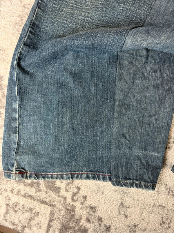 Pantalon baggy jean large Japanese balloon streetwear JNCO y2k vintage hip-hop taille 30US n•269