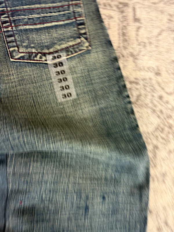 Pantalon baggy jean large Japanese balloon streetwear JNCO y2k vintage hip-hop taille 30US n•269
