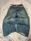 Pantalon baggy jean large Japanese balloon streetwear JNCO y2k vintage hip-hop taille 30US n•269