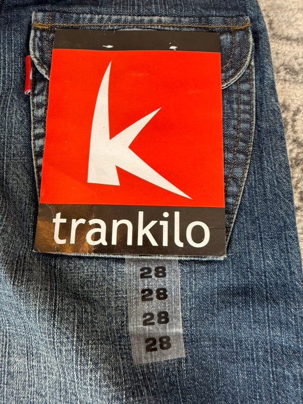 Pantalon baggy jean large Japanese balloon streetwear JNCO y2k vintage hip-hop taille XS n•270