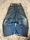 Pantalon baggy jean large Japanese balloon streetwear JNCO y2k vintage hip-hop taille XS n•270