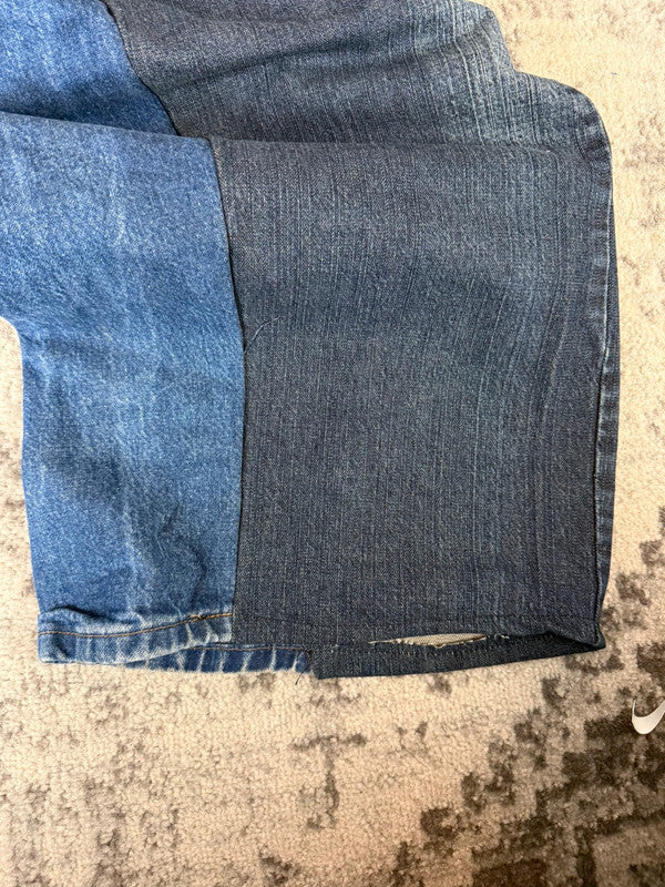 Pantalon baggy jean large Japanese balloon streetwear JNCO y2k vintage hip-hop taille XS n•270