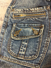 Pantalon baggy jean large Japanese balloon streetwear JNCO y2k vintage hip-hop taille XS n•271