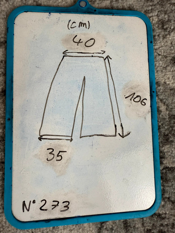 Pantalon baggy jean large Japanese balloon streetwear JNCO y2k vintage hip-hop taille 32US n•273