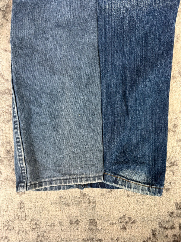 Pantalon baggy jean large Japanese balloon streetwear JNCO y2k vintage hip-hop taille 32US n•274