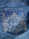 Pantalon baggy jean large Japanese balloon streetwear JNCO y2k vintage hip-hop taille XXL n•276