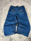 Pantalon baggy jean large Japanese balloon streetwear JNCO y2k vintage hip-hop taille XXL n•276
