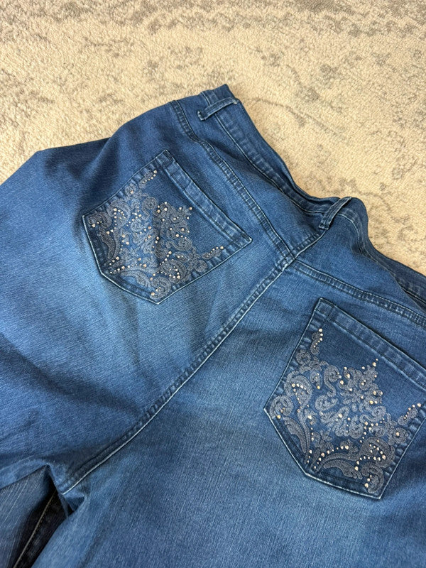 Pantalon baggy jean large Japanese balloon streetwear JNCO y2k vintage hip-hop taille XXL n•276