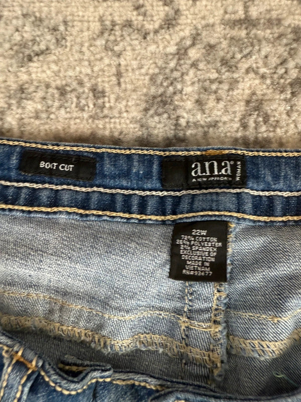 Pantalon baggy jean large Japanese balloon streetwear JNCO y2k vintage hip-hop taille XXL n•279