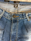 Pantalon baggy jean large Japanese balloon streetwear JNCO y2k vintage hip-hop taille XXL n•279