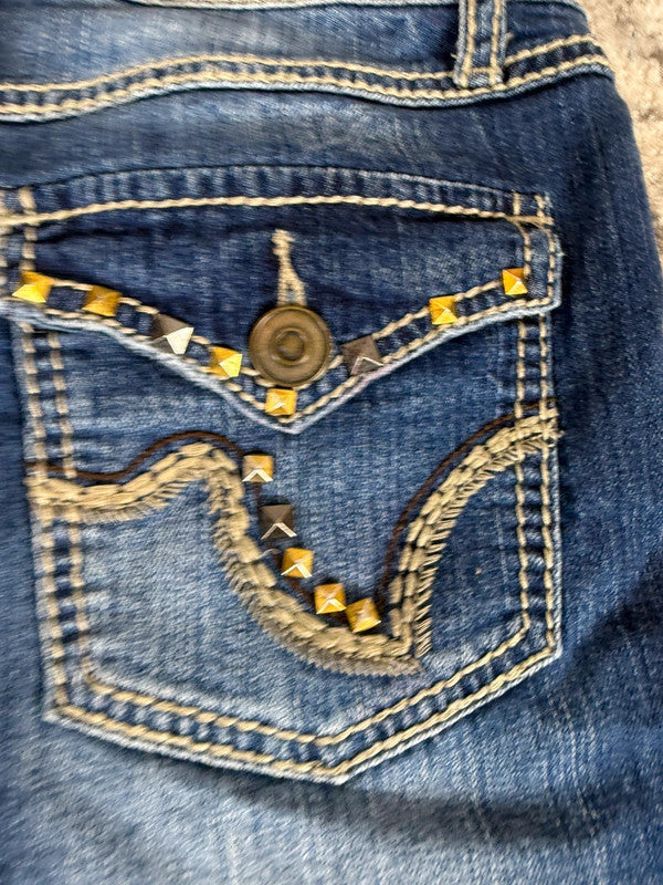 Pantalon baggy jean large Japanese balloon streetwear JNCO y2k vintage hip-hop taille XS n•280