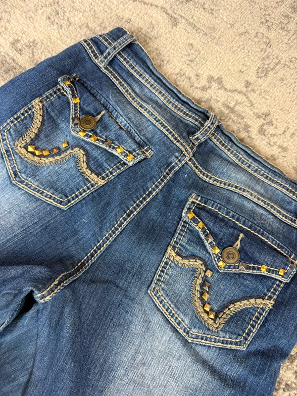Pantalon baggy jean large Japanese balloon streetwear JNCO y2k vintage hip-hop taille XS n•280