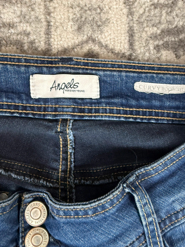 Pantalon baggy jean large Japanese balloon streetwear JNCO y2k vintage hip-hop taille XL n•281