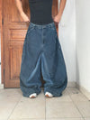 Pantalon baggy jean large Japanese balloon streetwear JNCO y2k vintage hip-hop taille 38US n•283
