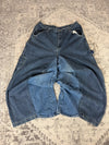 Pantalon baggy jean large Japanese balloon streetwear JNCO y2k vintage hip-hop taille 38US n•283
