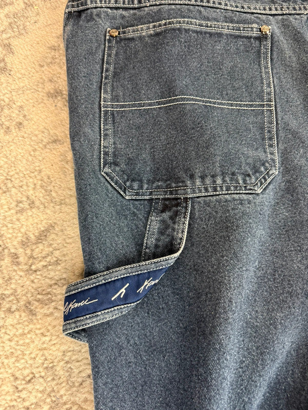 Pantalon baggy jean large Japanese balloon streetwear JNCO y2k vintage hip-hop taille 38US n•283