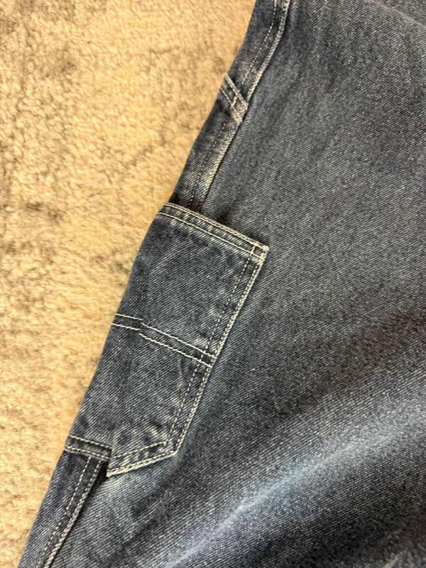 Pantalon baggy jean large Japanese balloon streetwear JNCO y2k vintage hip-hop taille 38US n•283