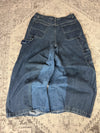 Pantalon baggy jean large Japanese balloon streetwear JNCO y2k vintage hip-hop taille 38US n•283